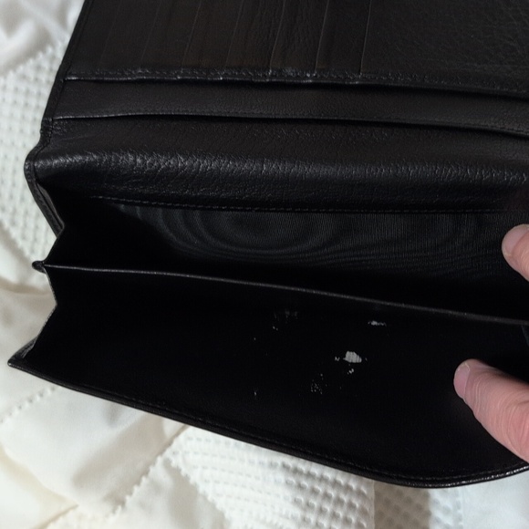 Elegant Black Designer Wallet YSL Yves Saint  Laurent - Picture 4 of 6